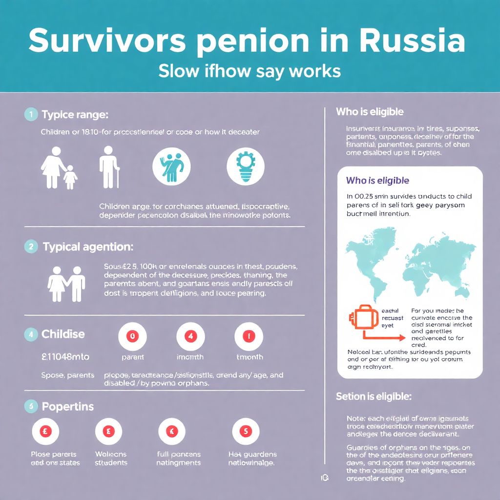 Пенсия по потере кормильца: условия назначения и размер выплат Пенсия по потере кормильца: условия назначения и размер