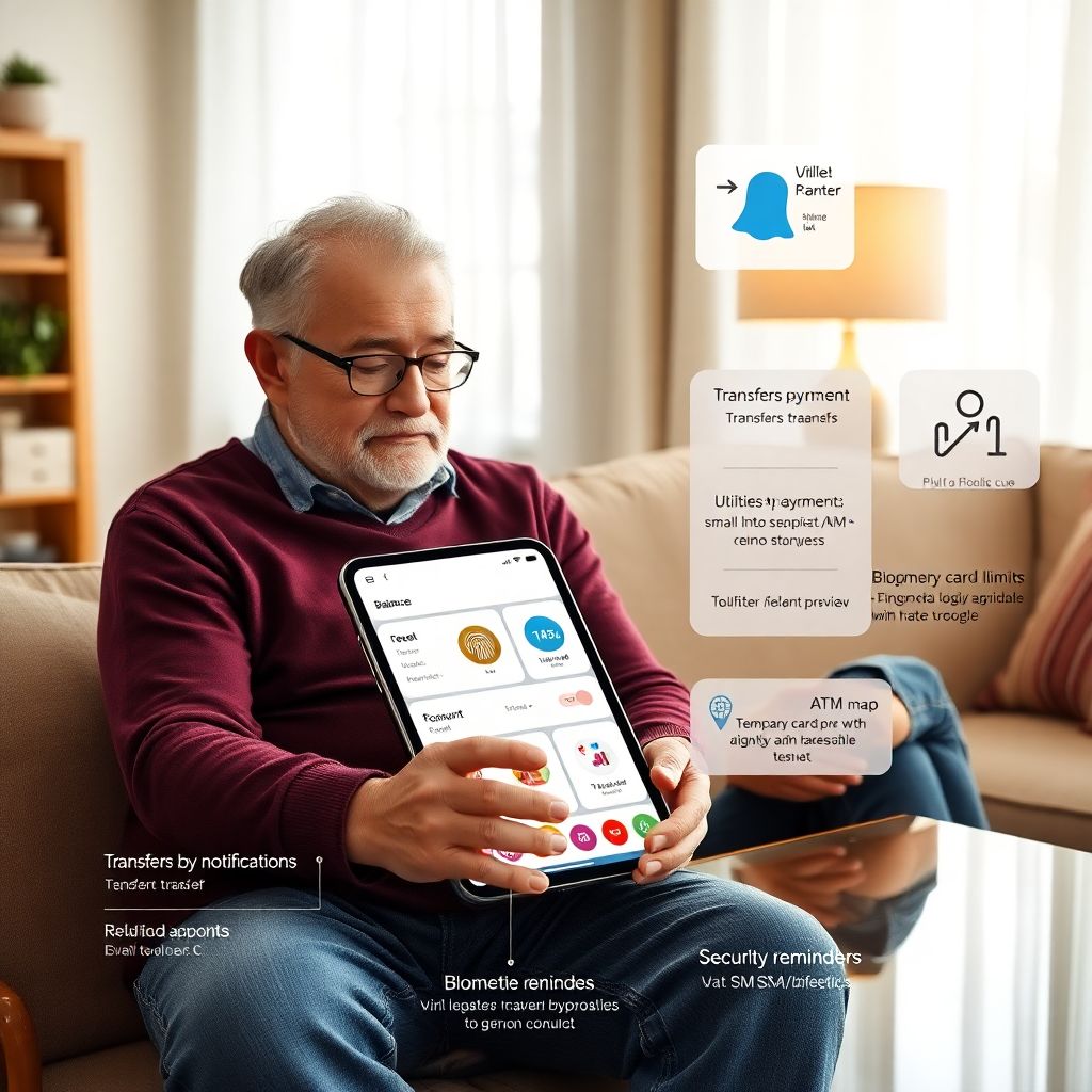 Как научить пожилых родителей пользоваться онлайн банком