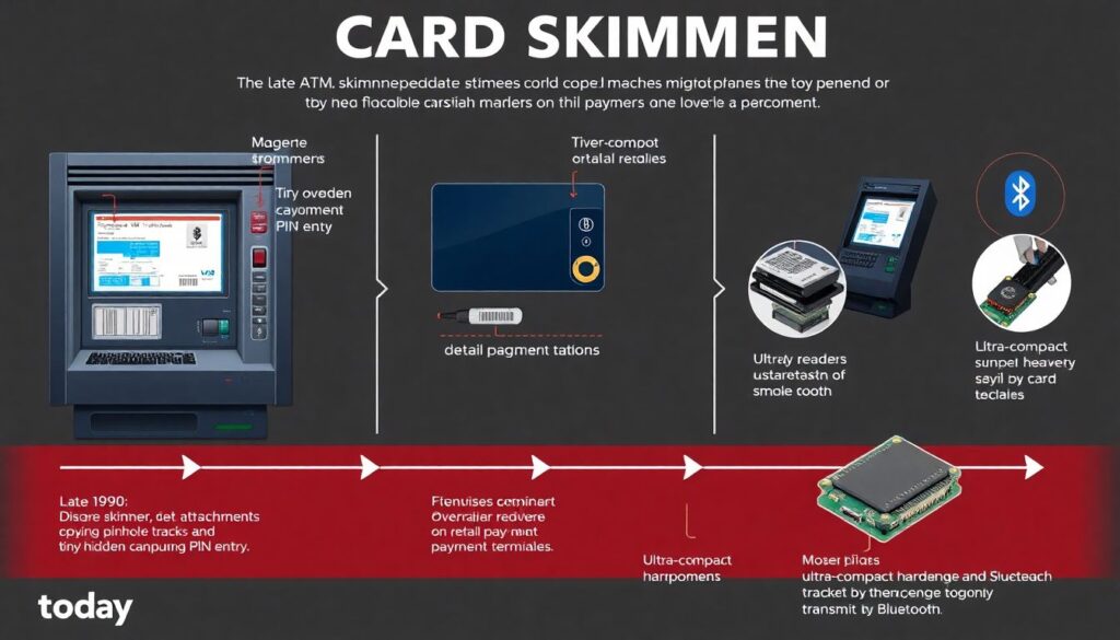 Как защитить банковскую карту от скимминга - иллюстрация