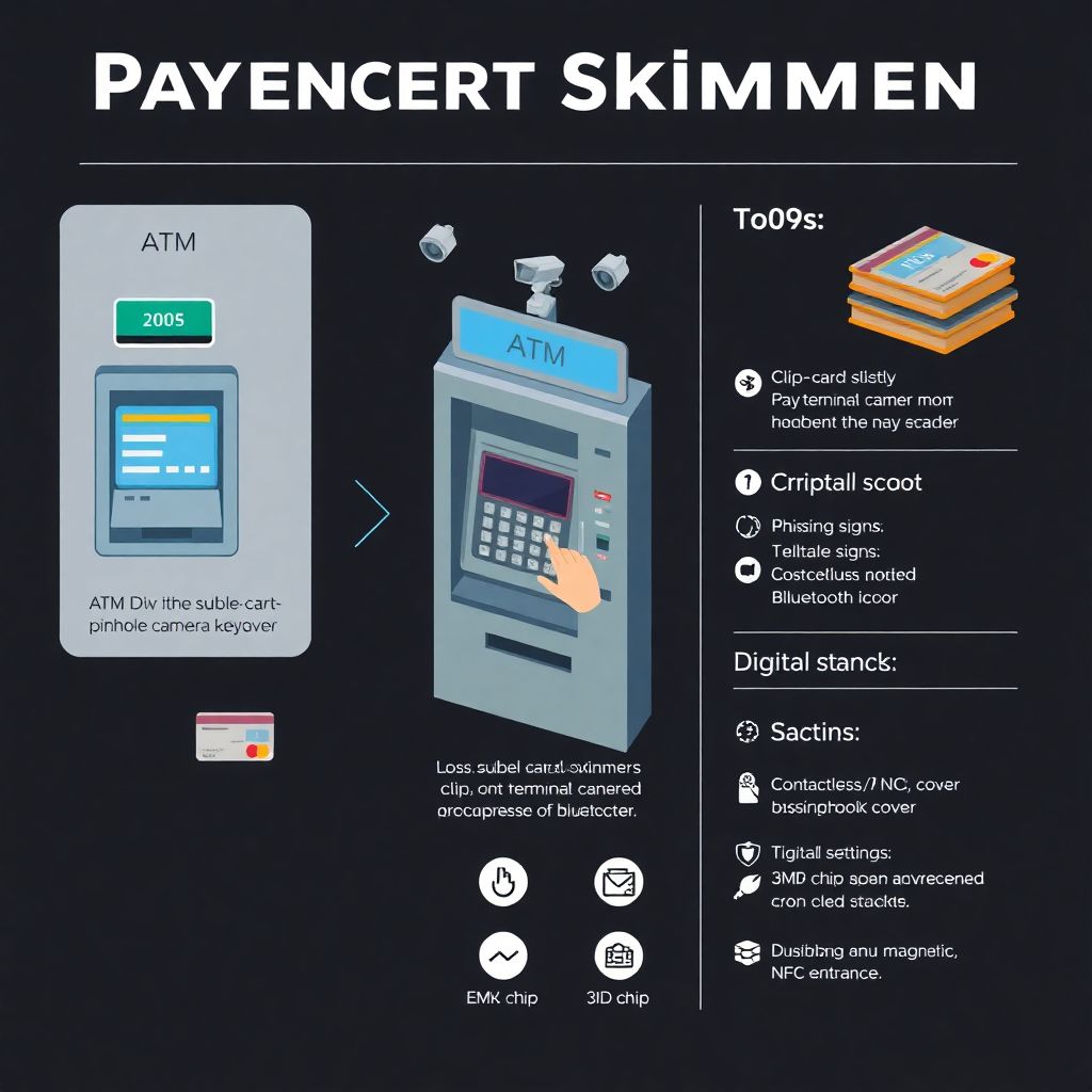 Как защитить банковскую карту от скимминга