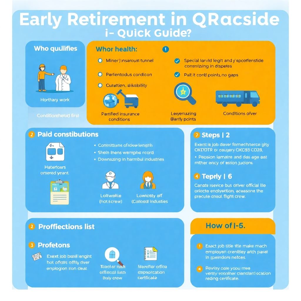 Досрочная пенсия: кто имеет на нее право