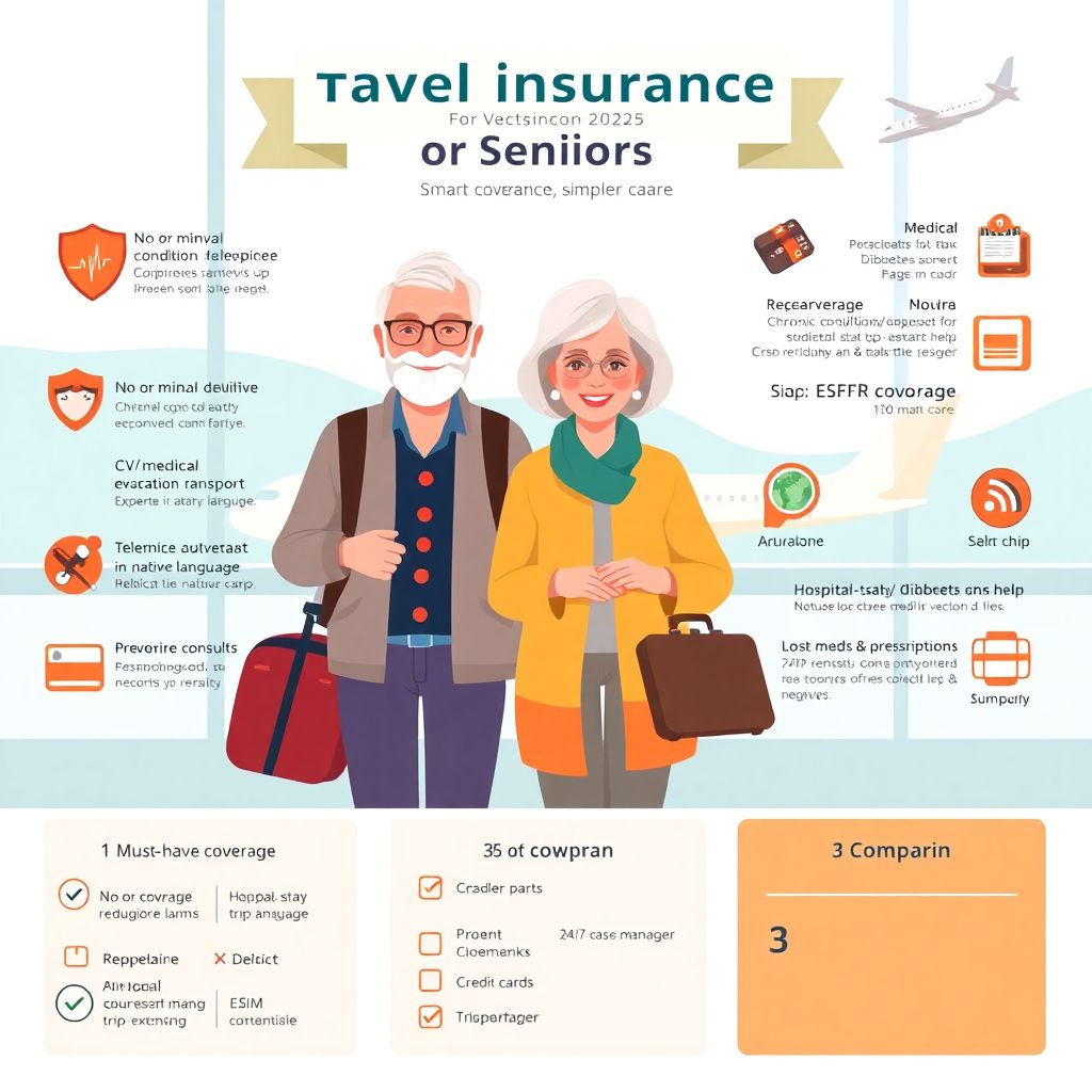 Страхование путешественников для пожилых: что должно быть включено