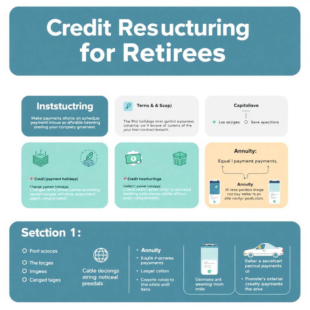 Как пенсионеру реструктуризировать долг по кредиту