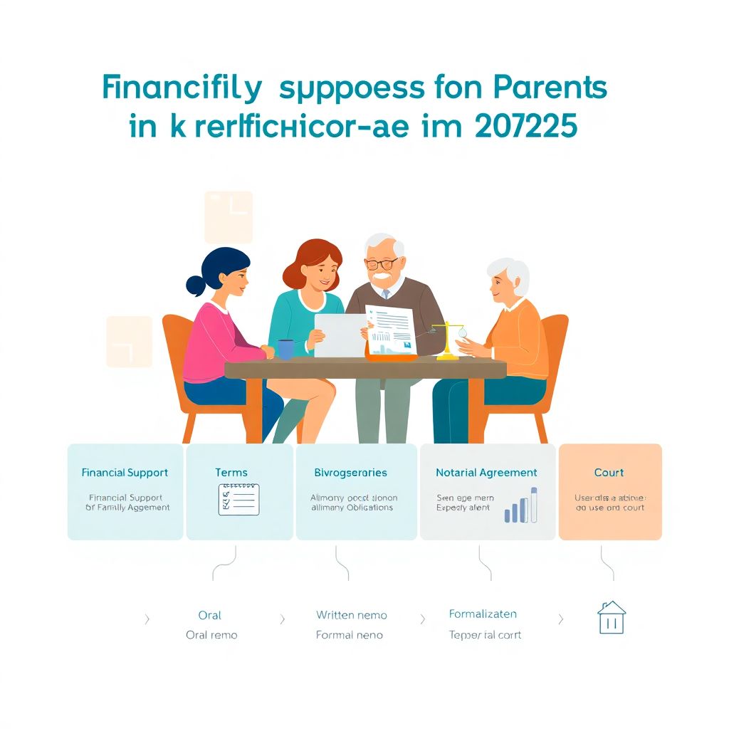 Финансовая поддержка пенсионеров со стороны взрослых детей: как договориться
