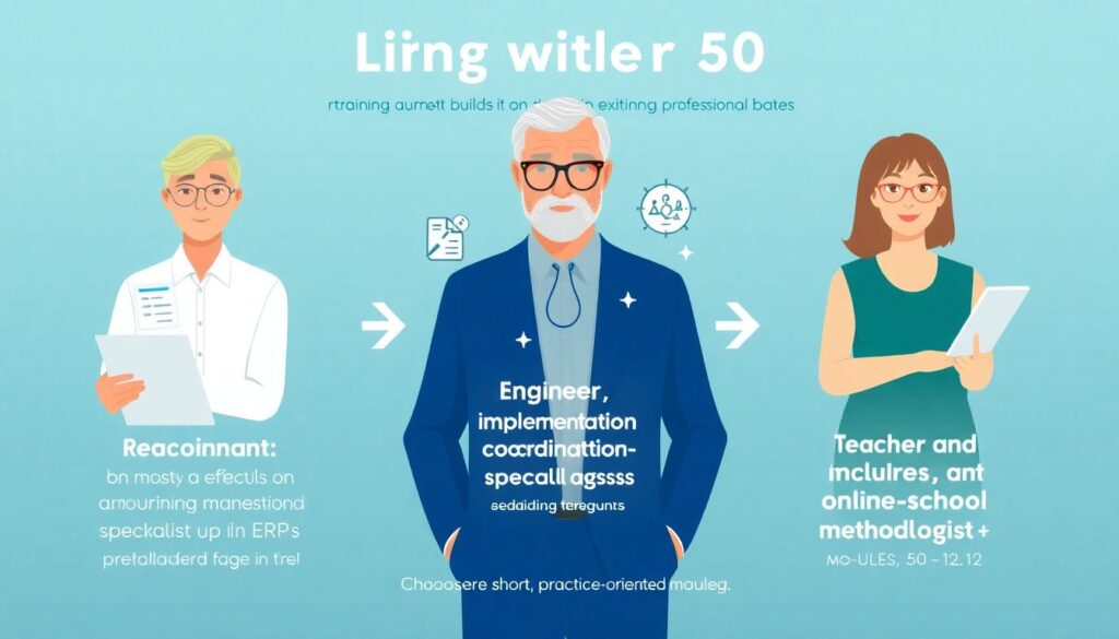 Профессии, востребованные у работодателей после 50 лет - иллюстрация