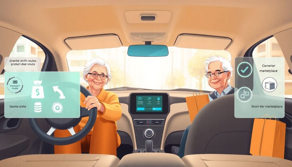 Как заработать на своем автомобиле, если вы на пенсии - иллюстрация