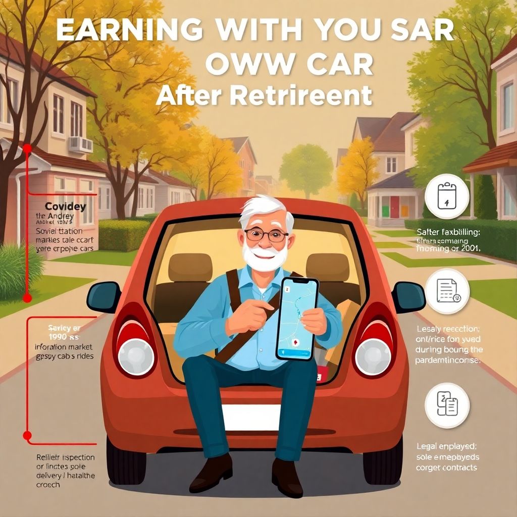 Как заработать на своем автомобиле, если вы на пенсии