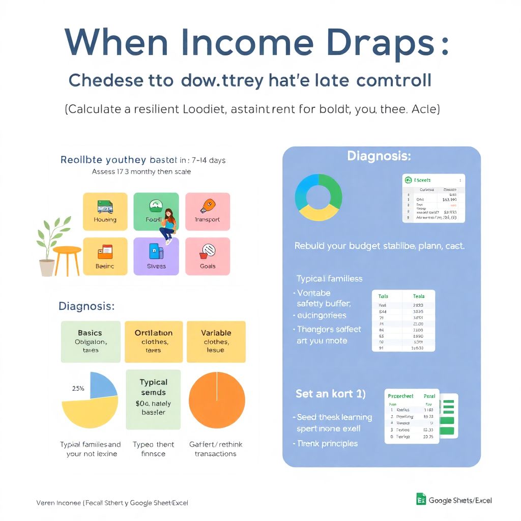 Как организовать семейный бюджет, если доходы упали