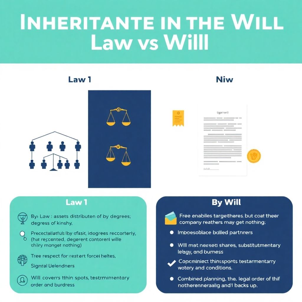 Наследство по закону и по завещанию: в чем разница