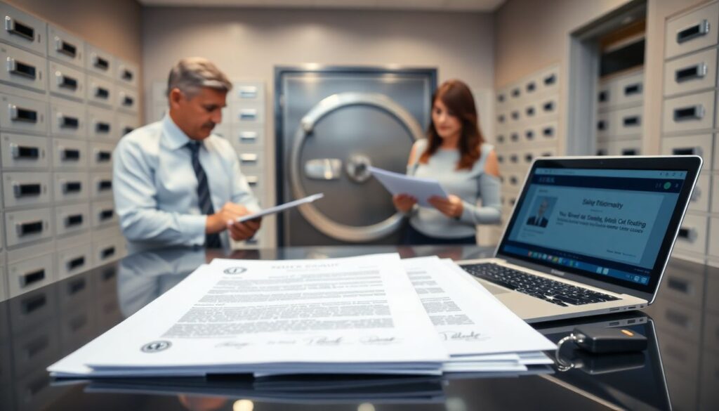 Как правильно хранить документы на недвижимость: надежные способы и советы Как правильно хранить документы на недвижимость - иллюстрация