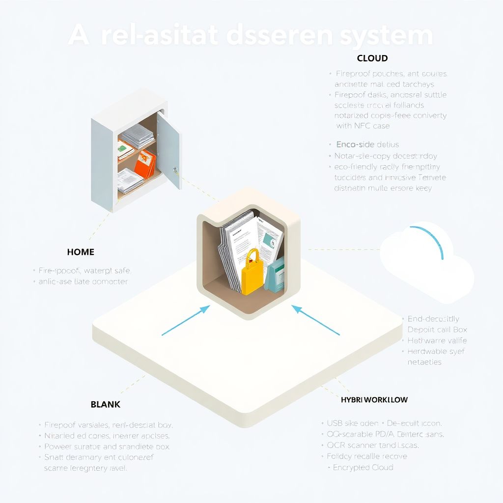 Как правильно хранить документы на недвижимость