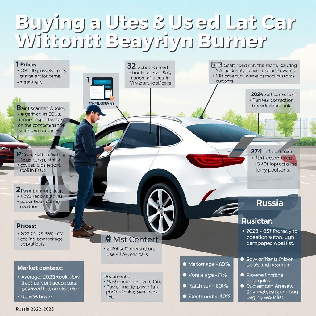 Покупка подержанного автомобиля: как не купить кота в мешке