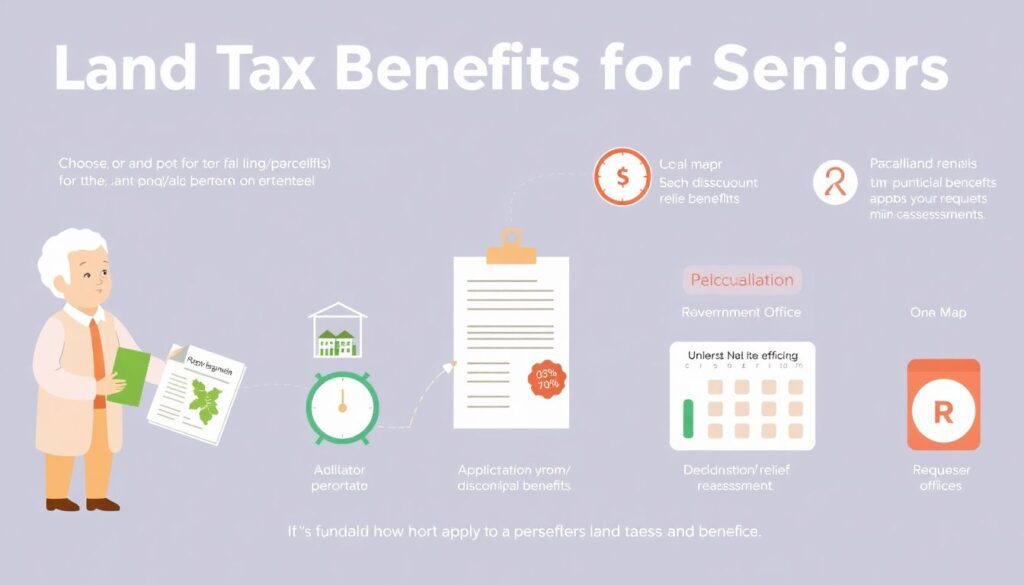 Льготы по налогу на землю для пенсионеров - иллюстрация