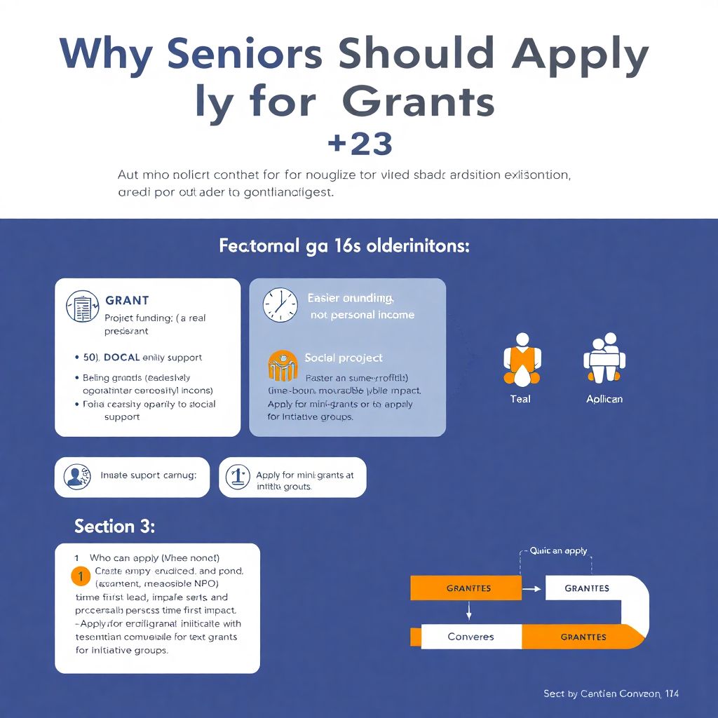 Как пенсионеру получить грант на реализацию социального проекта