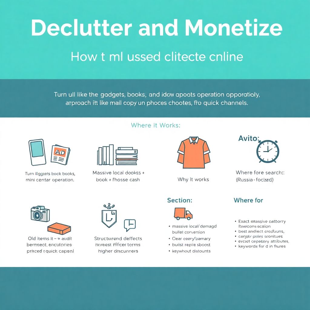 Как продать старые вещи через интернет: обзор площадок