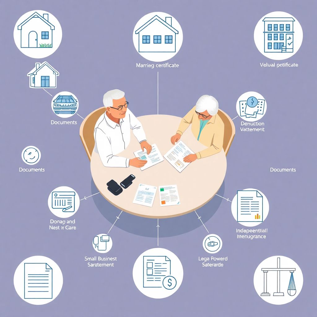 Как разделить имущество при разводе в пожилом возрасте