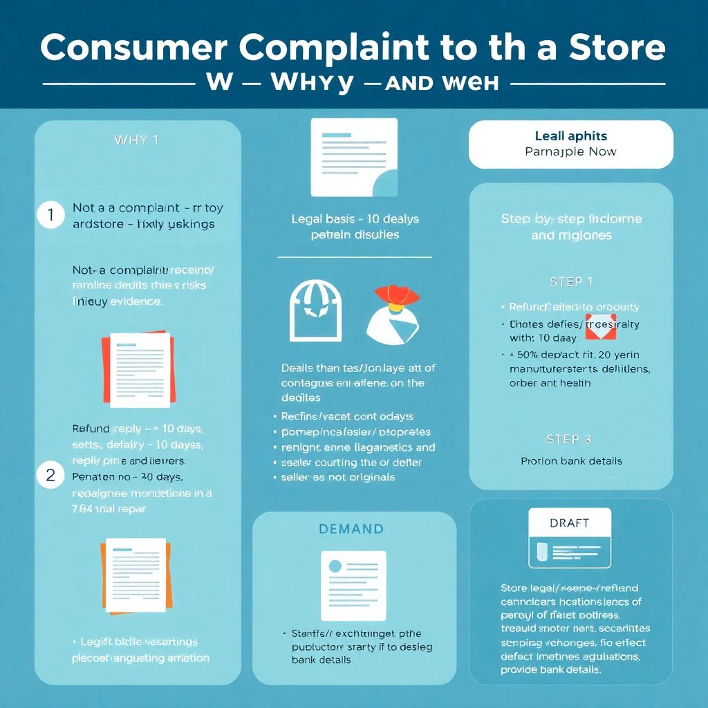 Как составить претензию в магазин на некачественный товар