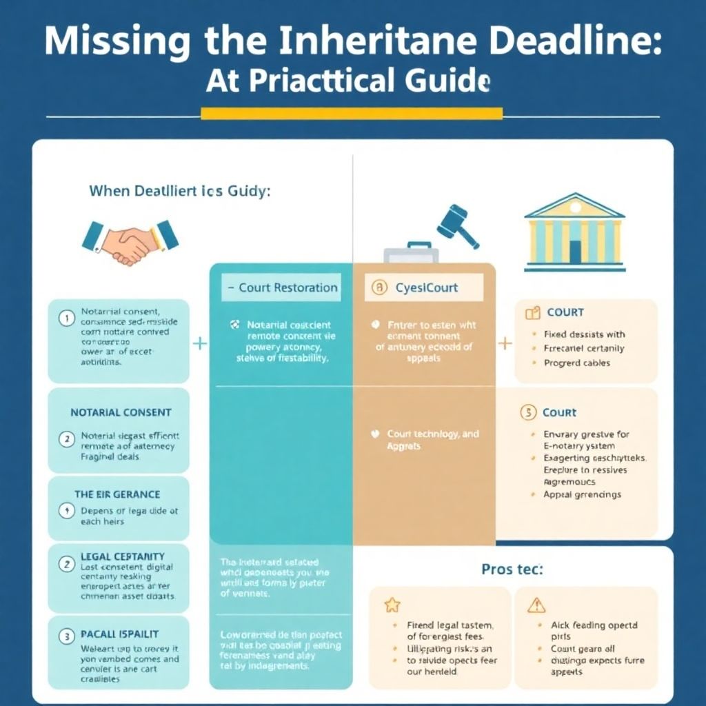 Как оформить наследство, если пропущен срок