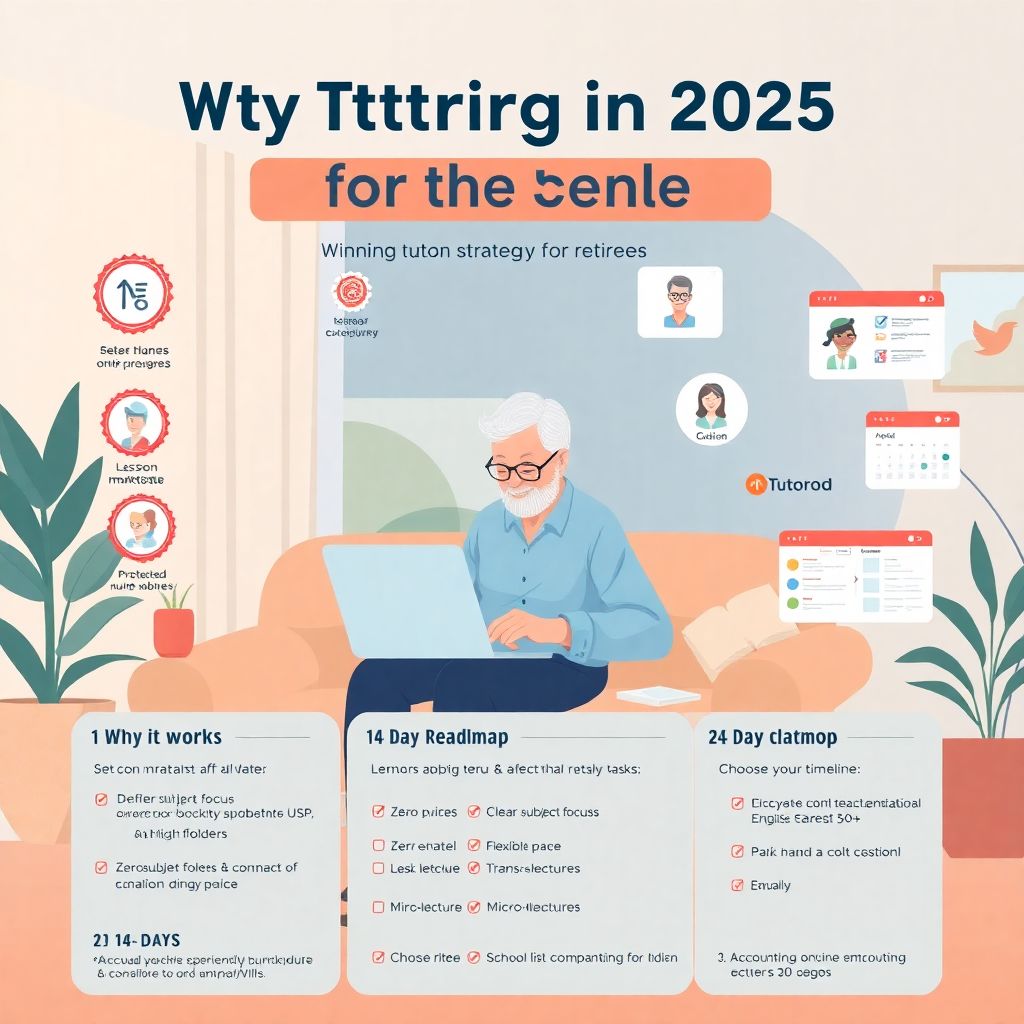 Как заработать на репетиторстве, если вы на пенсии