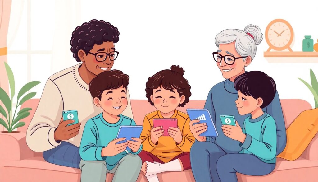 Финансовая грамотность для внуков: как научить детей обращаться с деньгами - иллюстрация
