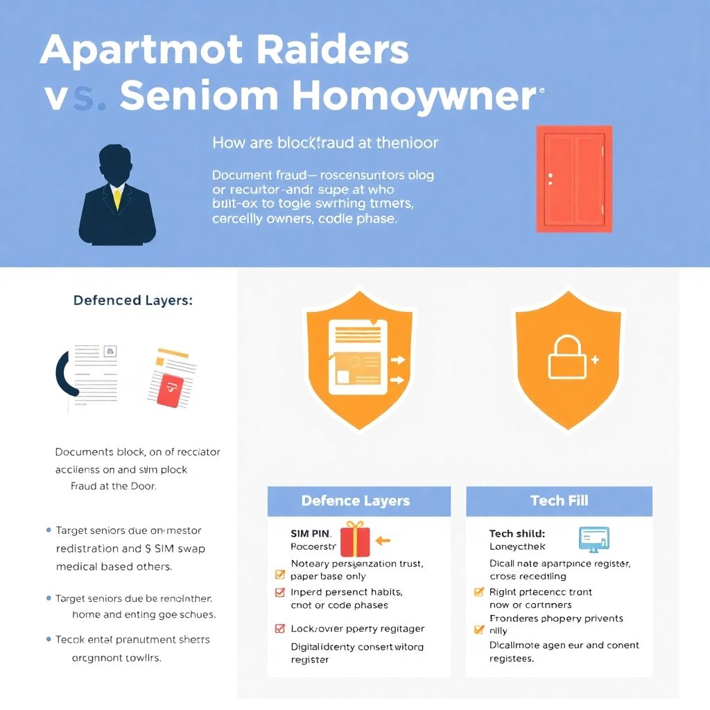 Как пенсионеру защититься от квартирных рейдеров