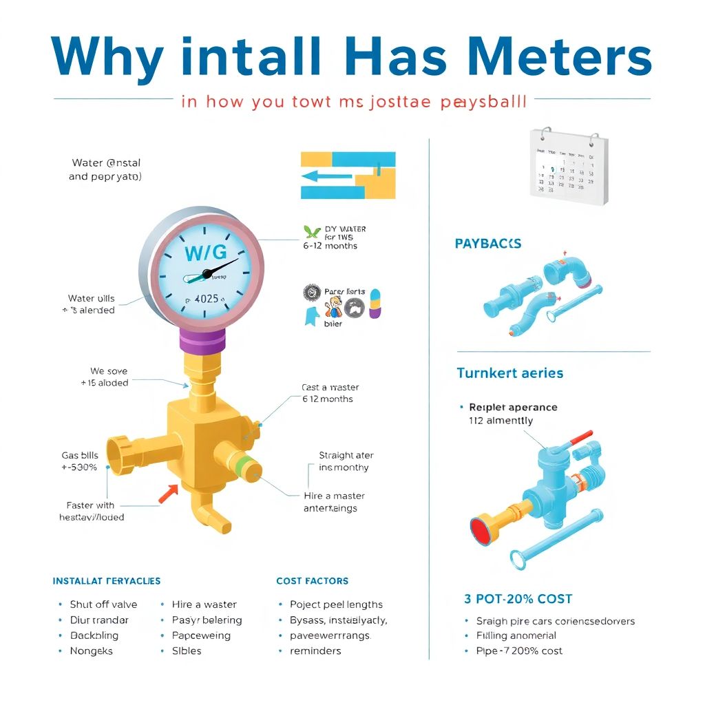 Как установить счетчики на воду и газ и начать экономить