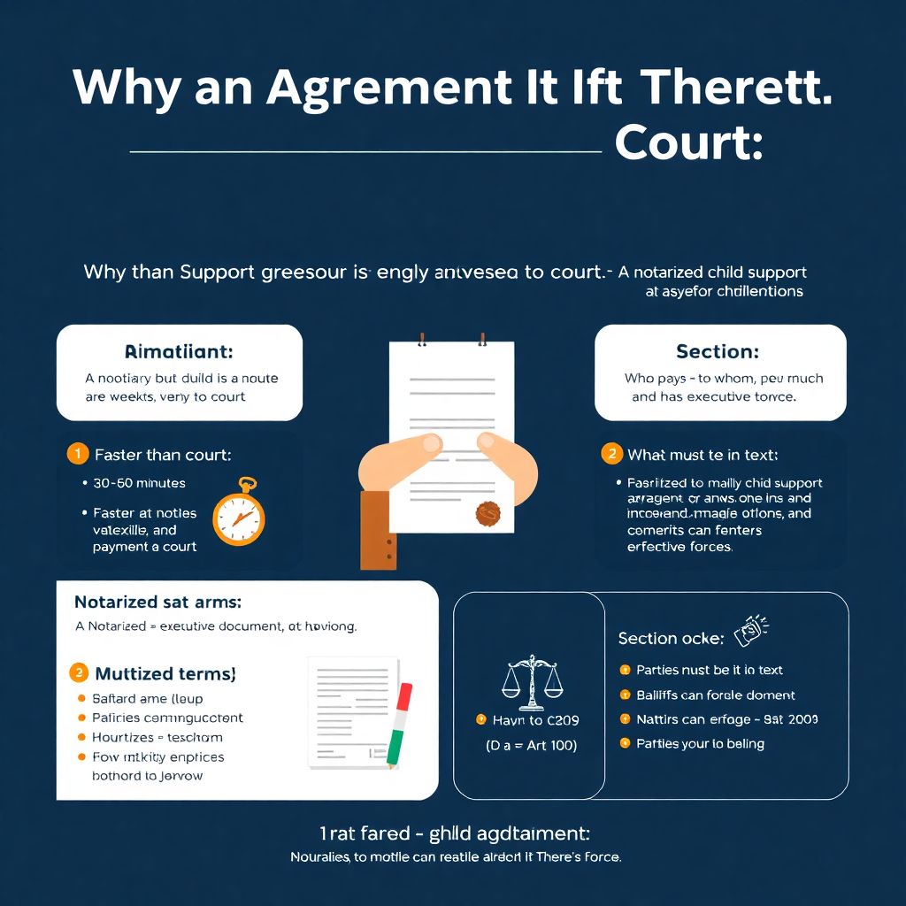 Как составить соглашение об уплате алиментов