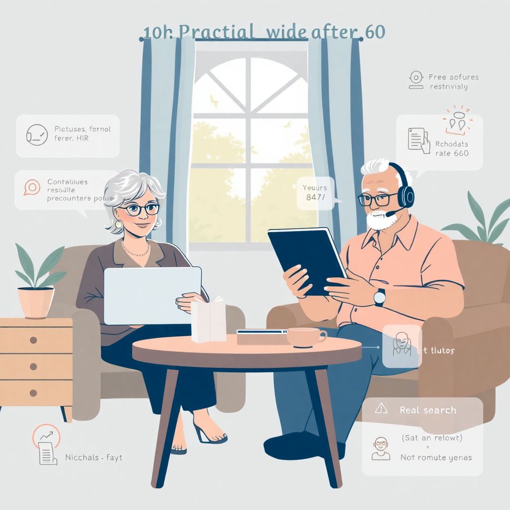 Онлайн-подработка для тех, кому за 60: реальные вакансии и как начать работать Онлайн подработка для тех, кому за 60: реальные вакансии