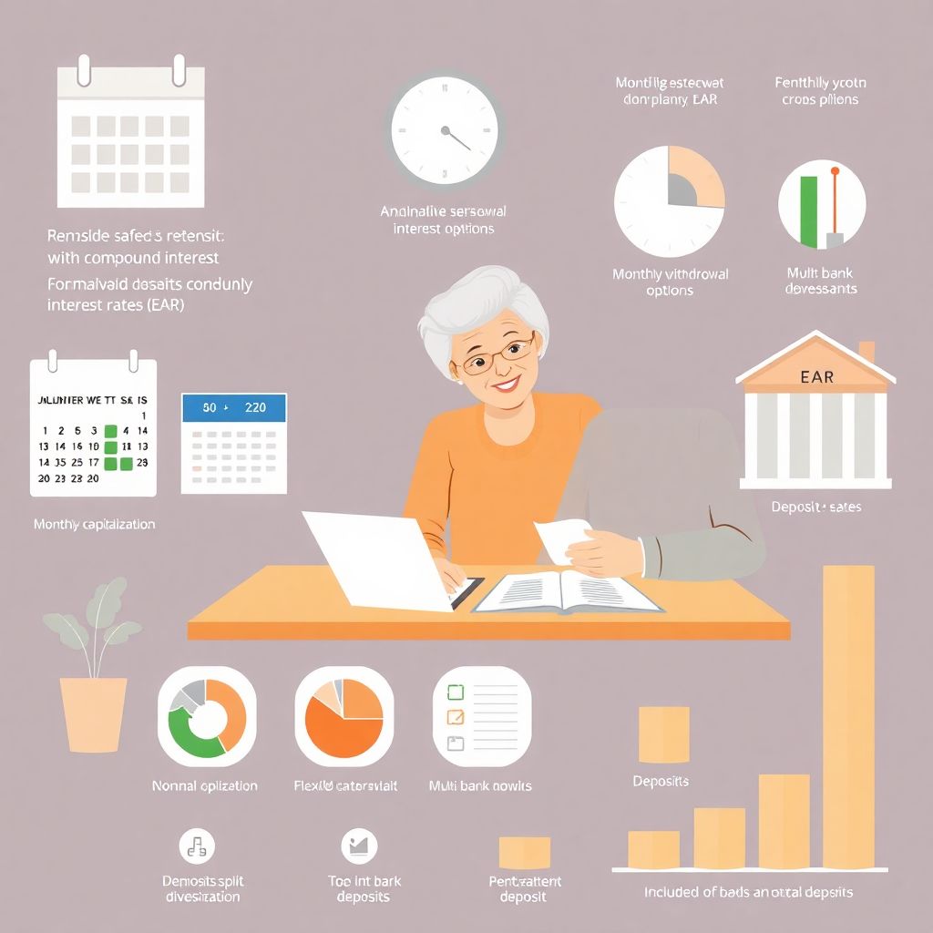 Лучшие вклады с капитализацией процентов для пожилых людей