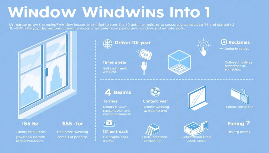 Как заработать на услугах по мойке окон в квартирах и домах - иллюстрация