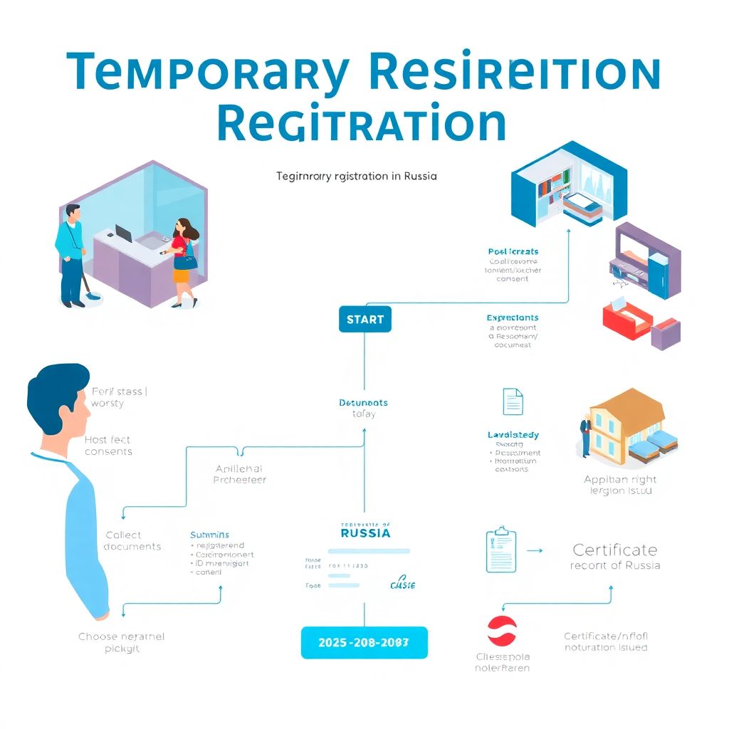 Как оформить регистрацию по месту пребывания (временную прописку)