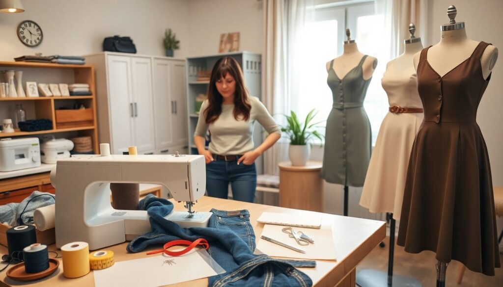Как заработать на пошиве и ремонте одежды на дому: советы и идеи Как заработать на пошиве и ремонте одежды на дому - иллюстрация