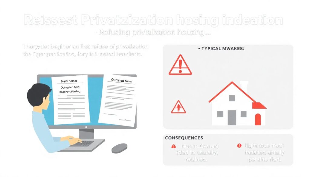 Как оформить отказ от участия в приватизации - иллюстрация