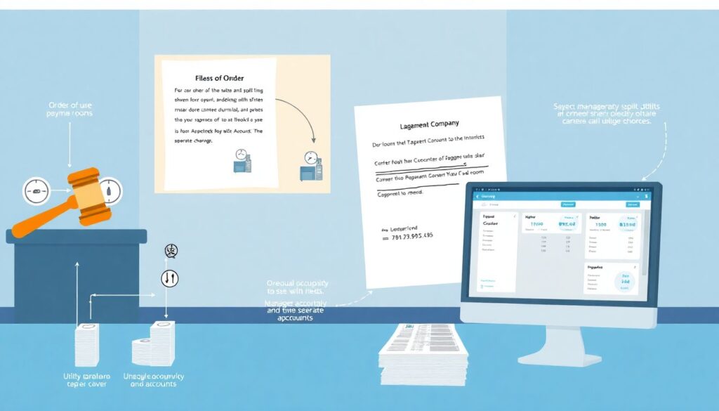 Как разделить лицевые счета для оплаты коммунальных услуг - иллюстрация