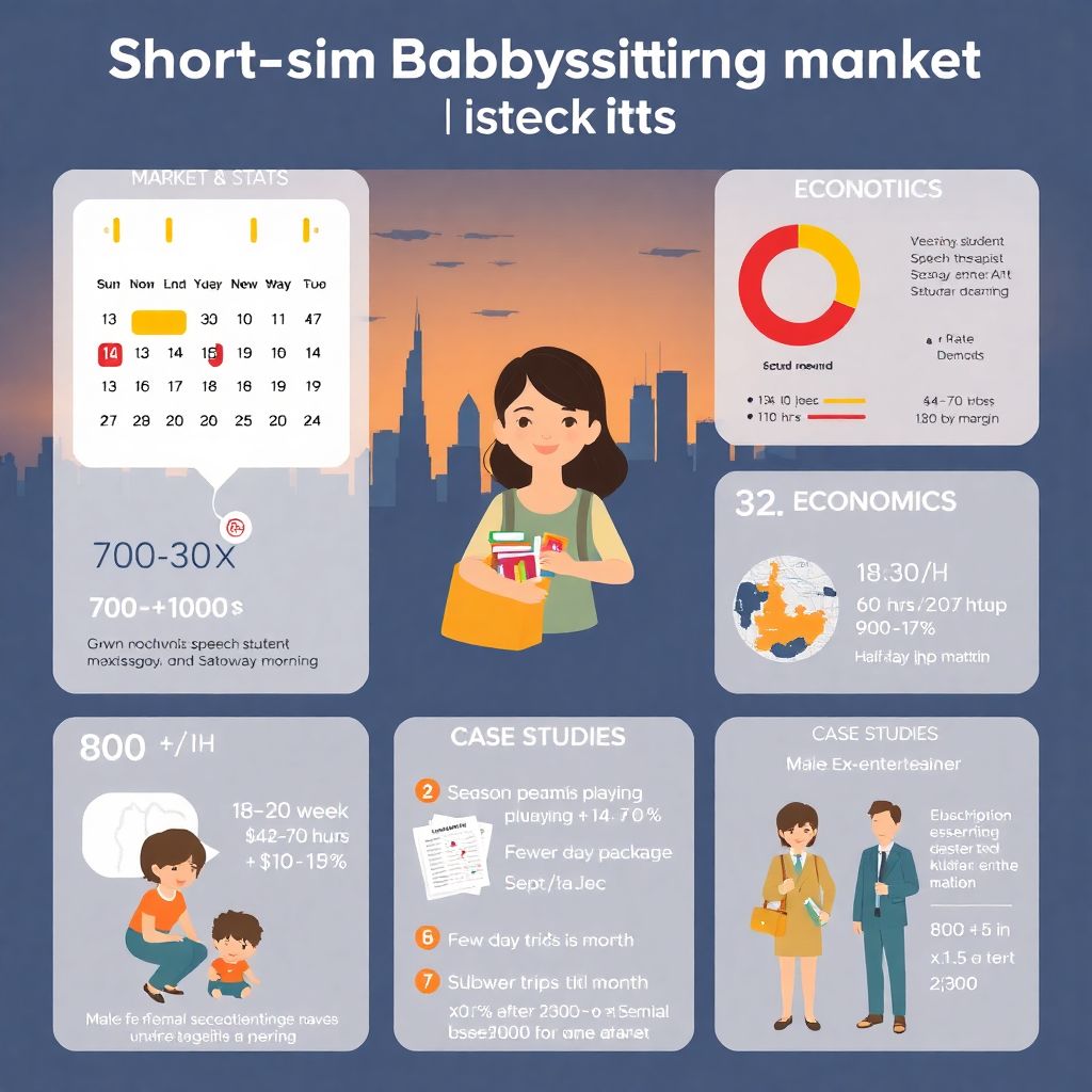 Как заработать на услугах няни для ребенка на несколько часов в день