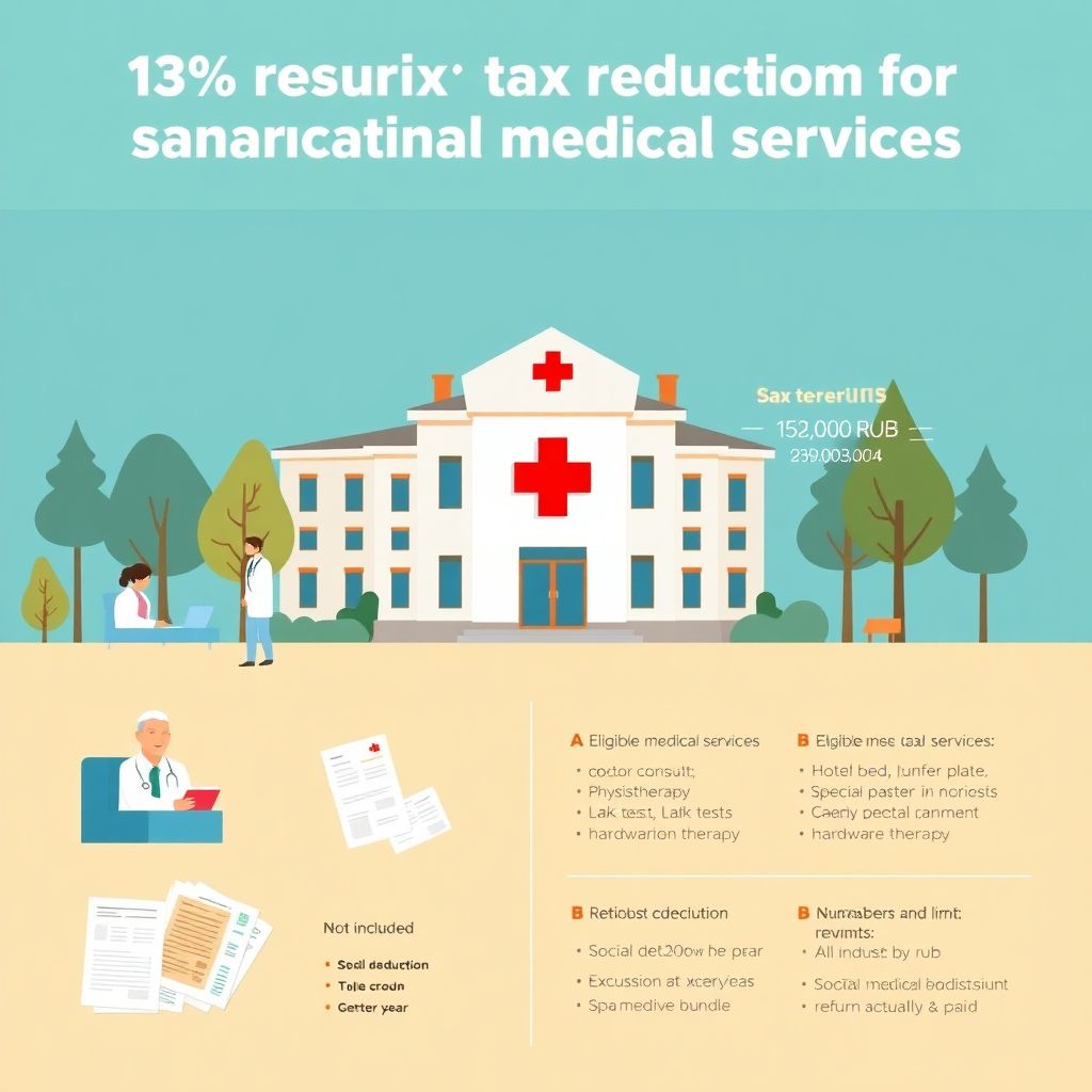 Как получить налоговый вычет за лечение в санатории
