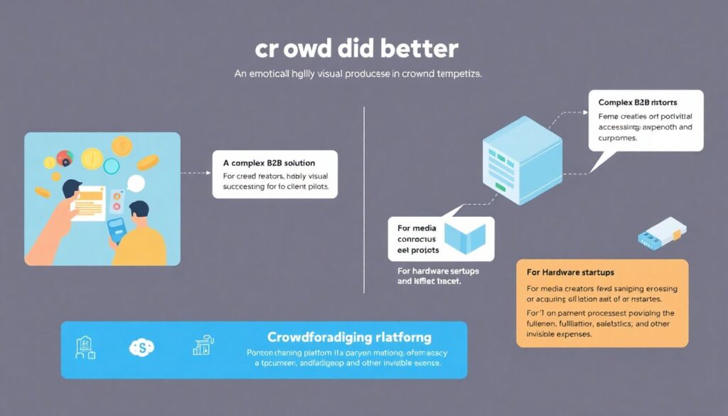 Что такое краудфандинг и как он работает - иллюстрация