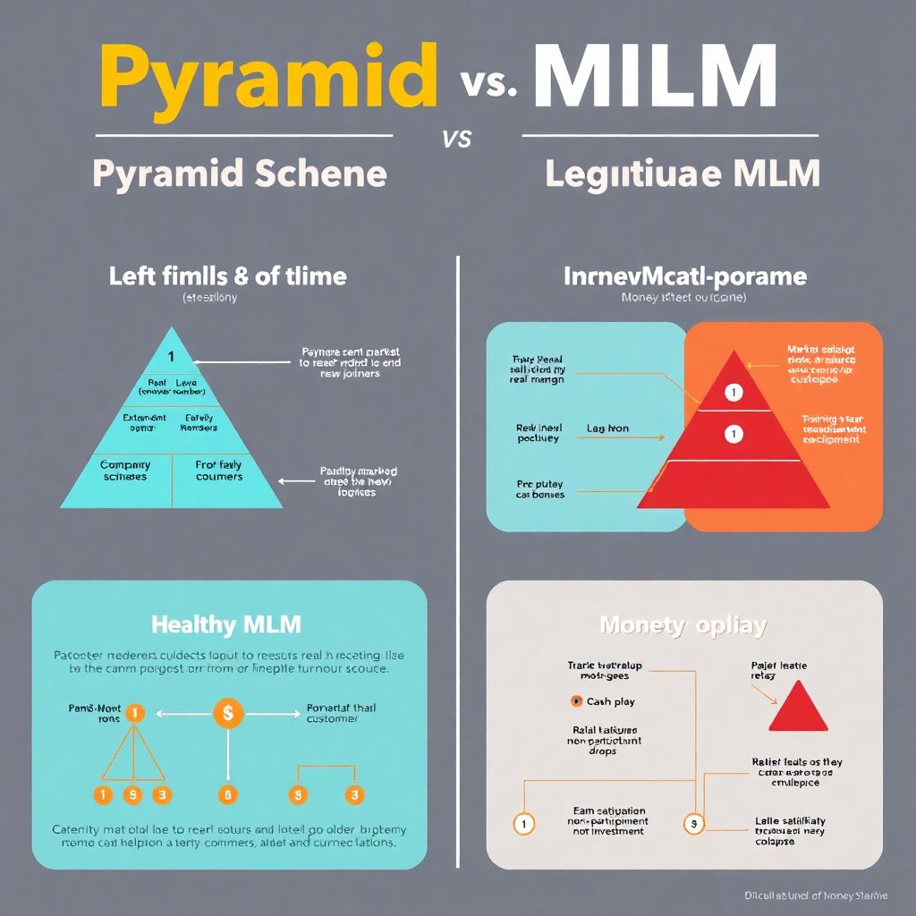 Как отличить финансовую пирамиду от сетевого маркетинга
