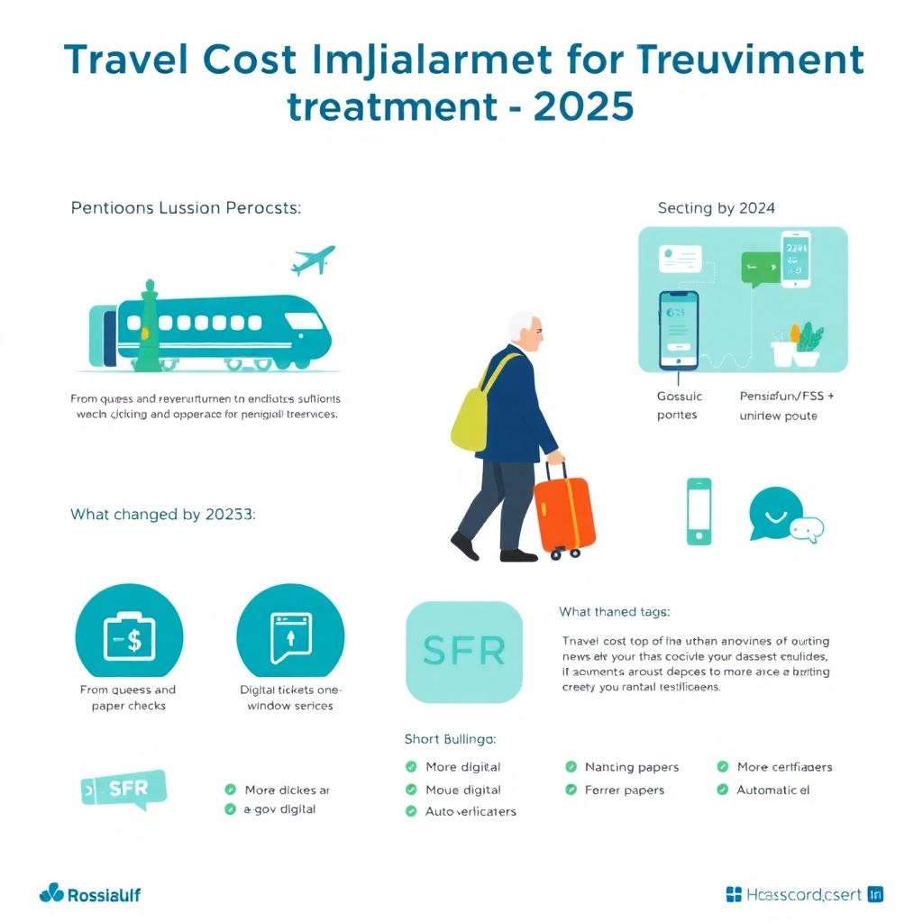 Как пенсионеру получить компенсацию за проезд к месту лечения