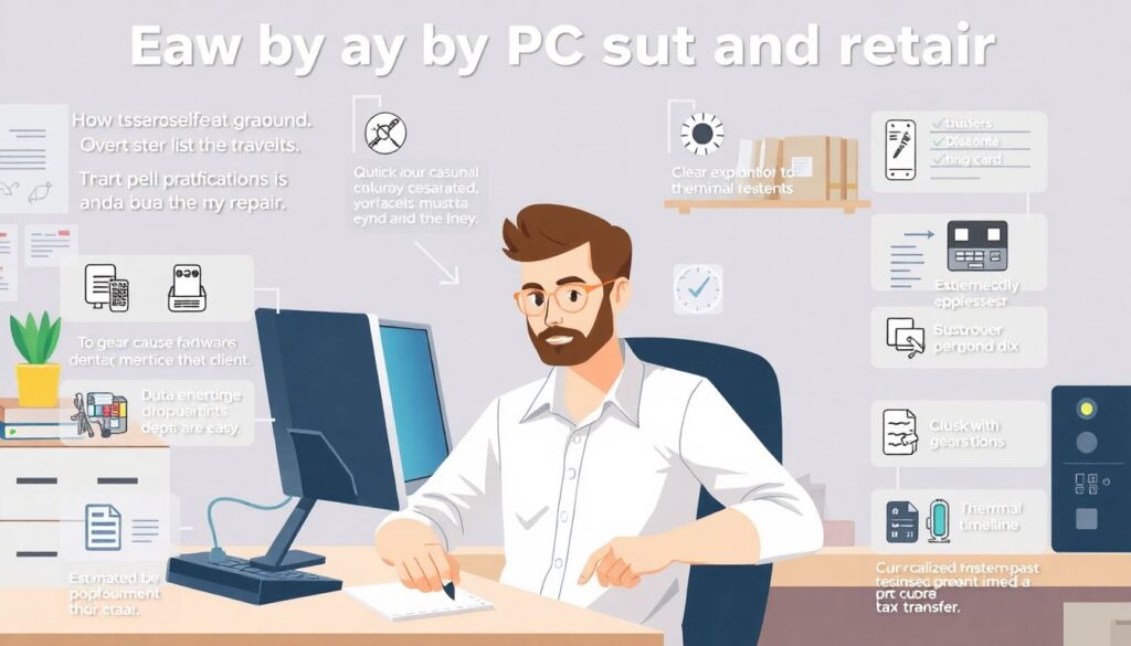 Как заработать на настройке и ремонте компьютеров: руководство для начинающих Как заработать на настройке и ремонте компьютеров - иллюстрация