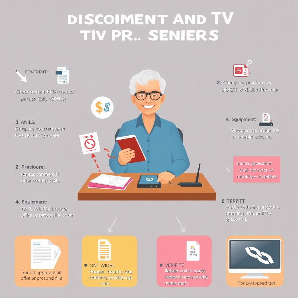 Как пенсионеру получить скидку на оплату интернета и телевидения
