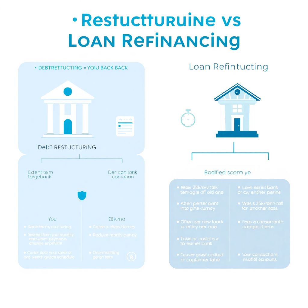 Что такое реструктуризация долга и чем она отличается от рефинансирования