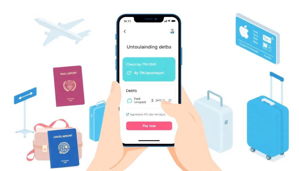 Как проверить долги перед выездом за границу и избежать запрета на выезд Как проверить, есть ли у вас долги перед выездом за границу - иллюстрация