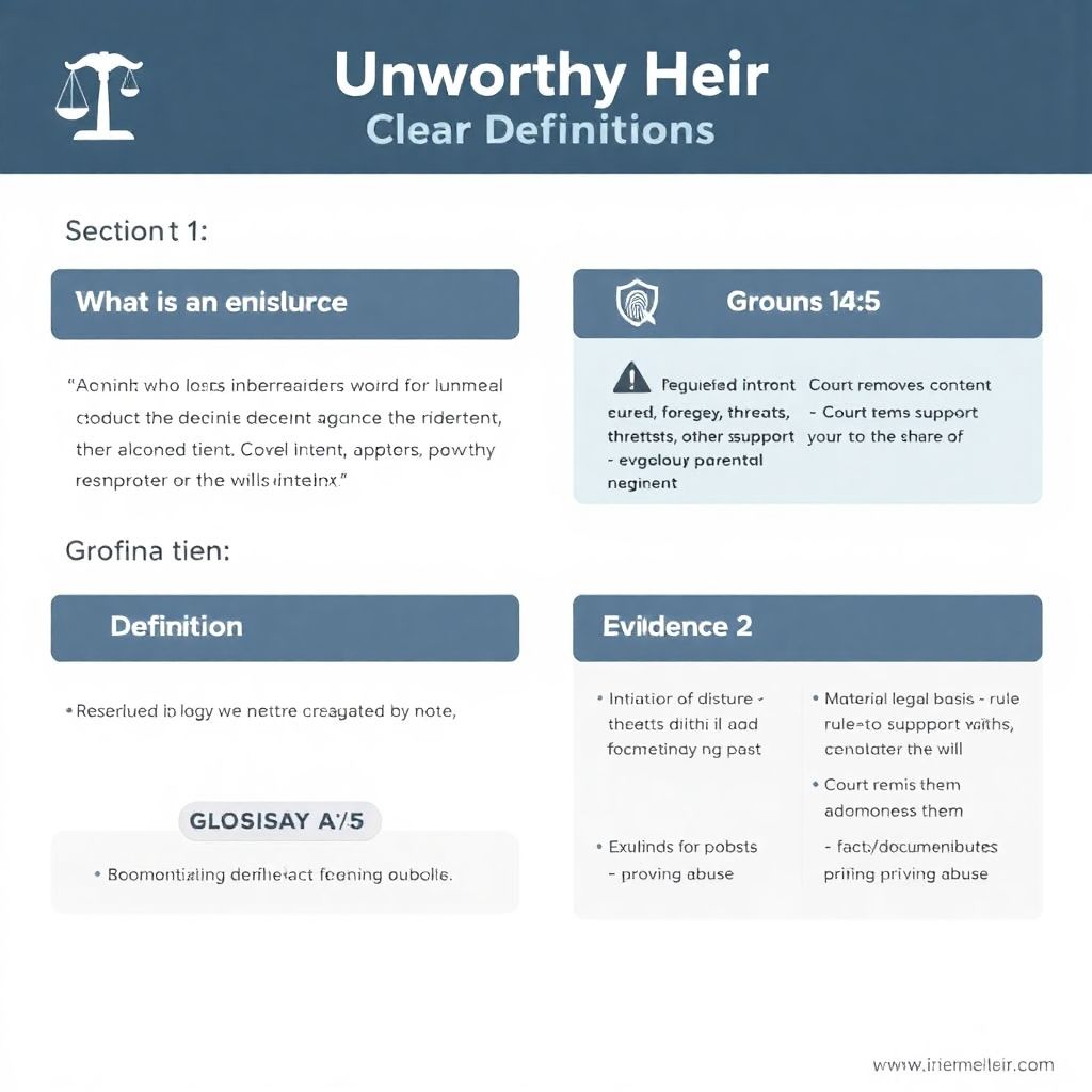 Как признать наследника недостойным