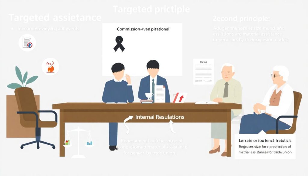 Материальная помощь от профсоюза пенсионеру: как получить и какие условия Как пенсионеру получить материальную помощь от профсоюза (если он состоит) - иллюстрация