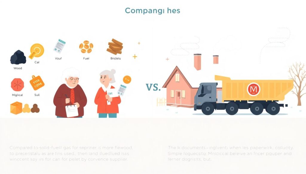 Как пенсионеру получить субсидию на покупку дров или угля — условия и оформление Как пенсионеру получить субсидию на покупку дров или угля - иллюстрация