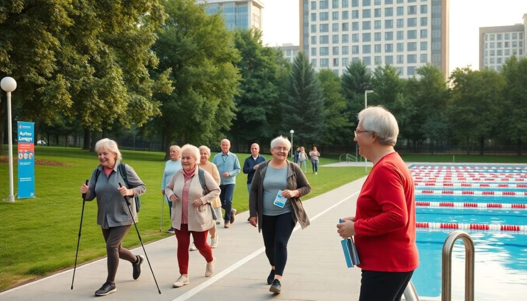 Как пенсионеру получить льготы на посещение спортивных секций - иллюстрация