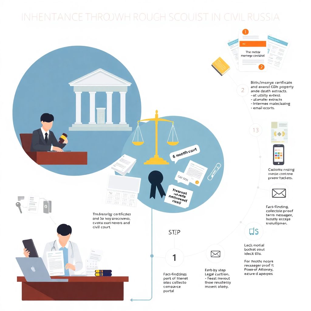 Как оформить наследство через суд