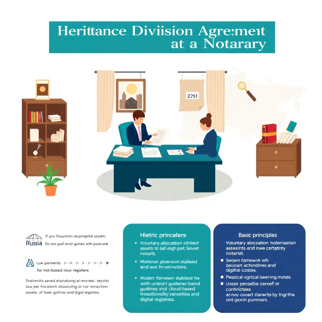 Как оформить соглашение о разделе наследственного имущества: порядок и образец Как оформить соглашение о разделе наследственного имущества