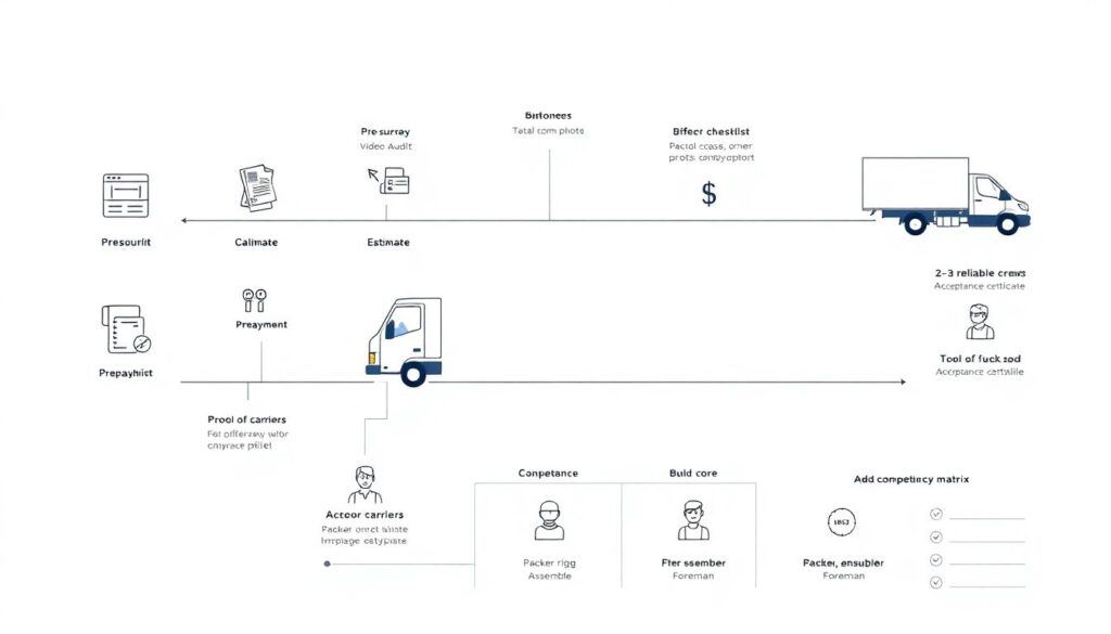 Как заработать на помощи в организации переездов - иллюстрация